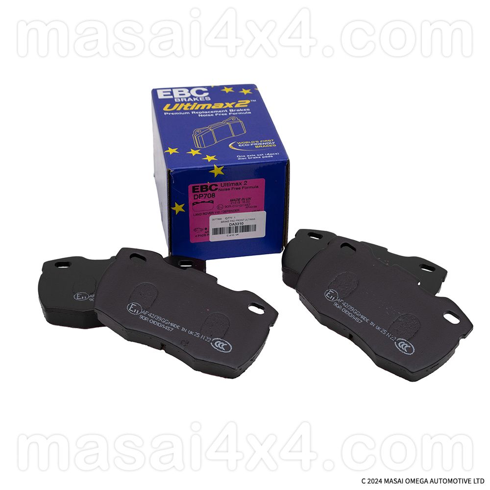 EBC Ultimax Brake Pads For Land Rover Defender (1987-2017)