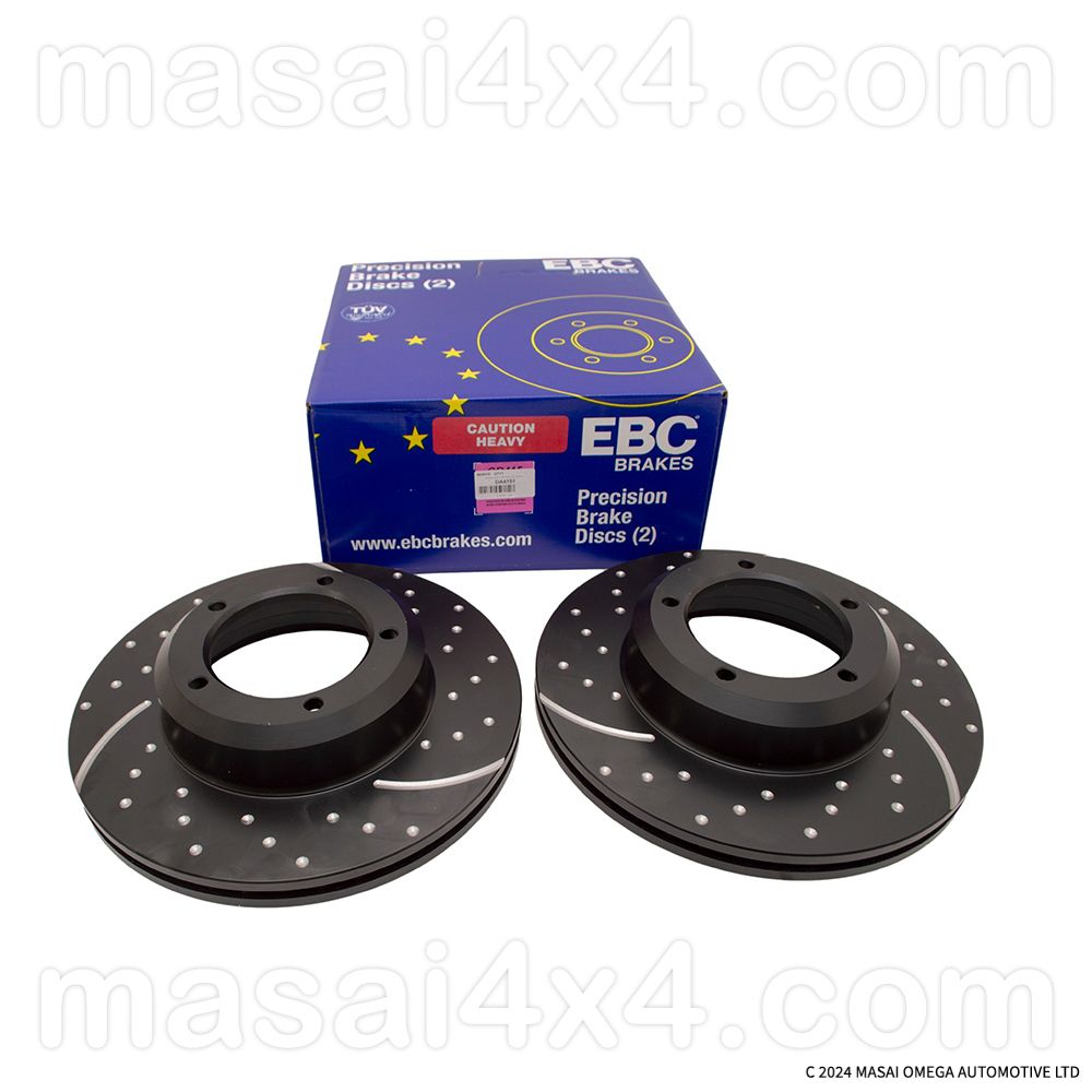 EBC Performance Brake Discs for Land Rover Defenders (1987-2016)
