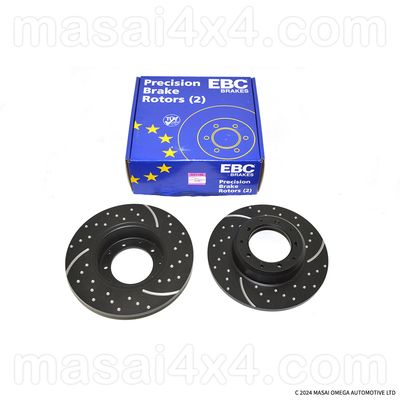 EBC Performance Brake Discs for Land Rover Defenders (1987-2016) - Pair