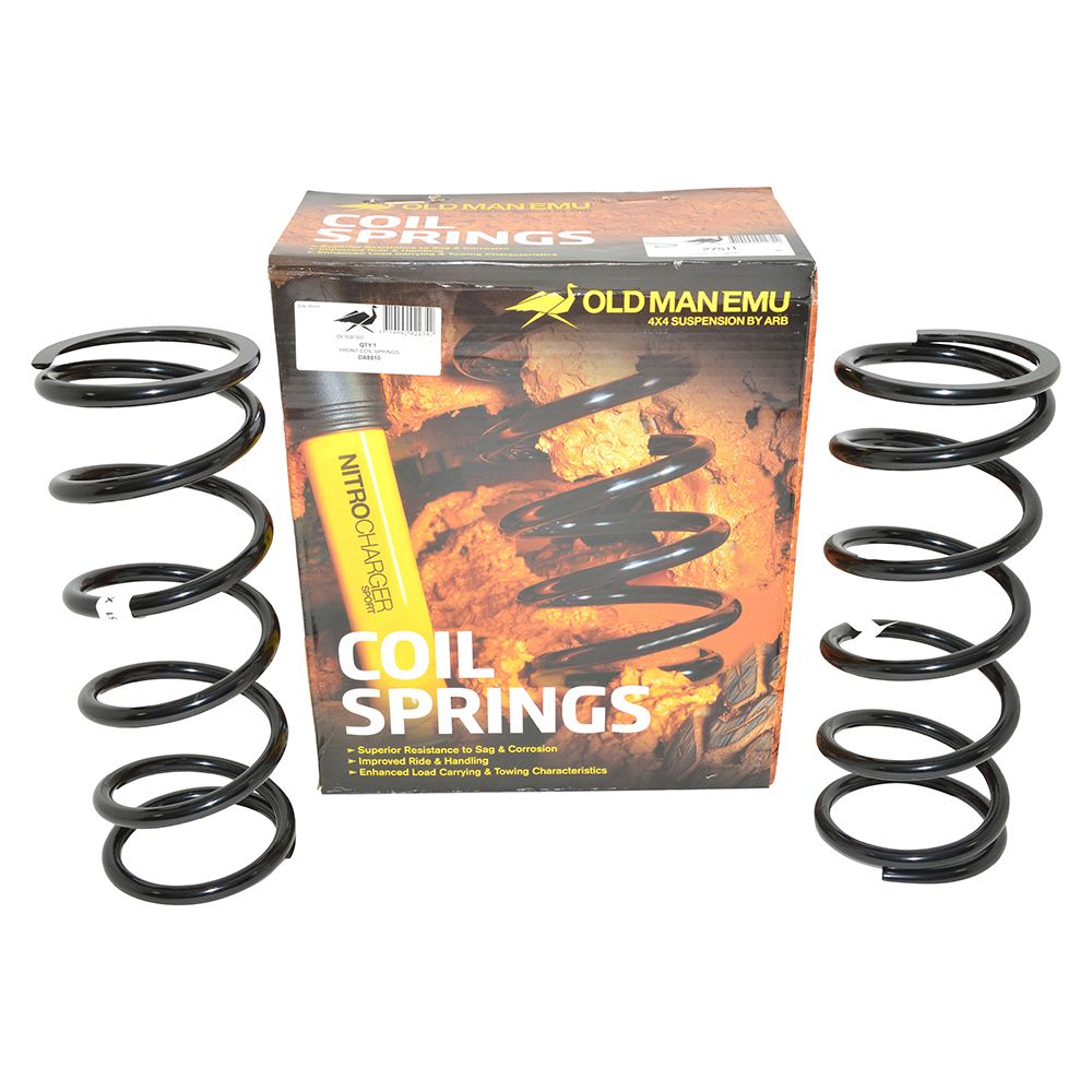 Old Man Emu Front Coil Springs for Land Rover Defender 90, 110 & 130 ...