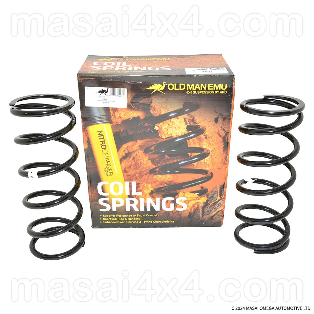 Old Man Emu Front Coil Springs for Land Rover Defender 90, 110 & 130