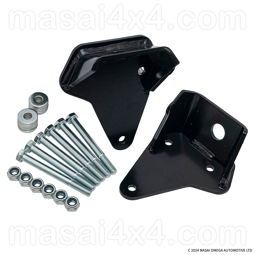Old Man Emu Pin to Pin Rear Upper Shock Mount Conversion For Land Rover Defender