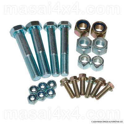 Rear Radius Arm and A-Frame Bolt Kits For Land Rover Defender