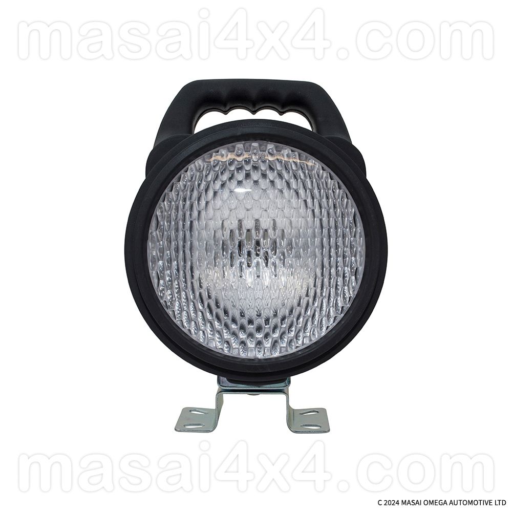Dual Voltage Round Switched Work Light
