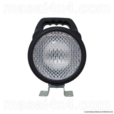 Dual Voltage Round Switched Work Light