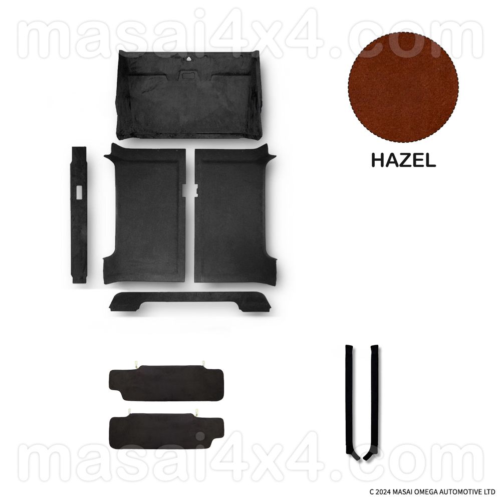 Headlining / Roof Lining for Land Rover Defender 90 Full Kit (with