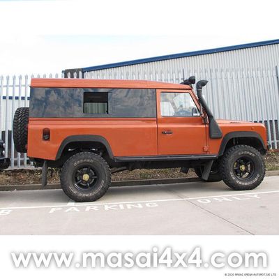 Masai Panoramic Tinted Side Windows for Land Rover Defender 110 2-Door Kit (Fixed or Sliding)