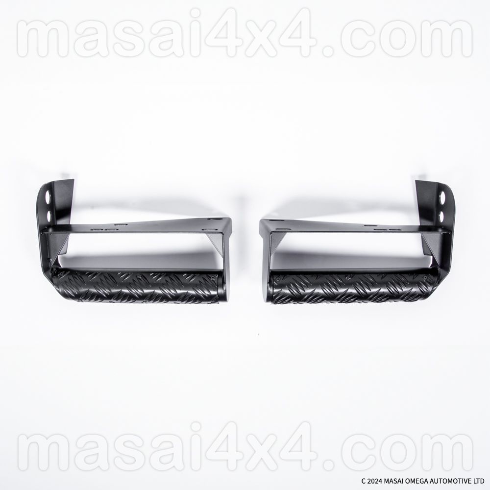 Tubular Rear Bumperettes for Land Rover Defender 90/110