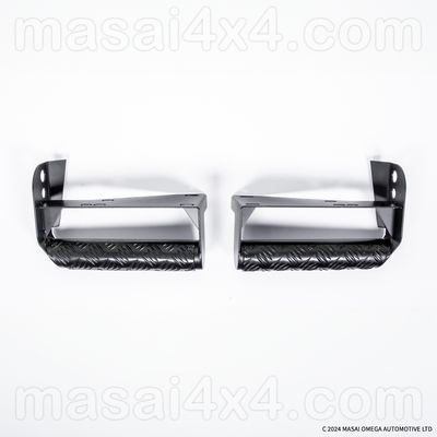 Tubular Rear Bumperettes for Land Rover Defender 90/110
