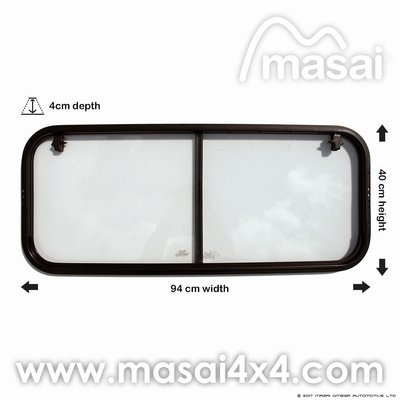 Crew Cab - Side Sliding Window for Defender (4mm Glass) LR044315
