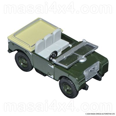 Series 1 - Flat Back / Green Diecast 1:76 Scale Model Series 1 - Flat Back / Green Diecast 1:76 Scale Model