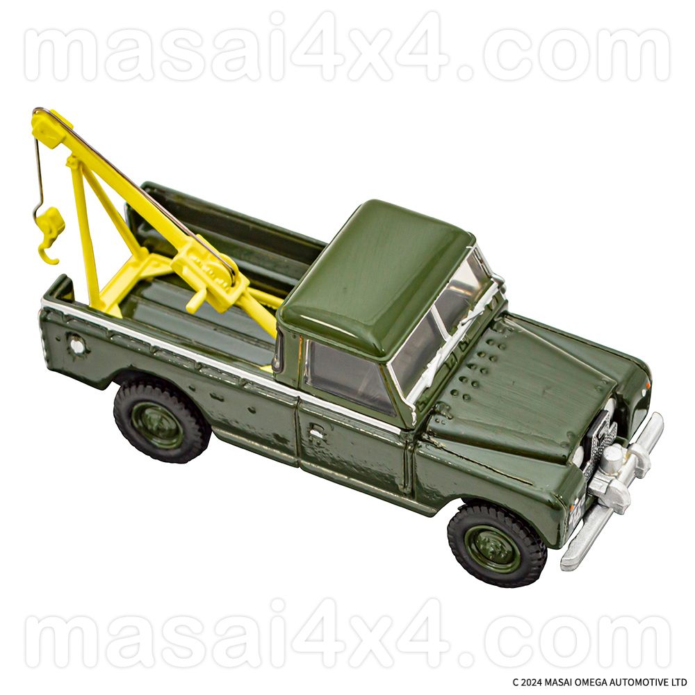 Green / Series 2 Tow Truck Diecast 1:76 Scale Model Green / Series 2 Tow Truck Diecast 1:76 Scale Model