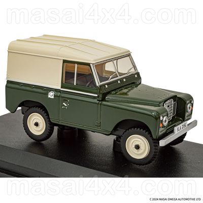 Green / Series 3 SWB Hard Top Diecast 1:43 Scale Model