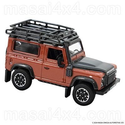 Phoenix Orange / Defender 90 Adventure Diecast 1:76 Scale Model Phoenix Orange / Defender 90 Adventure Diecast 1:76 Scale Model