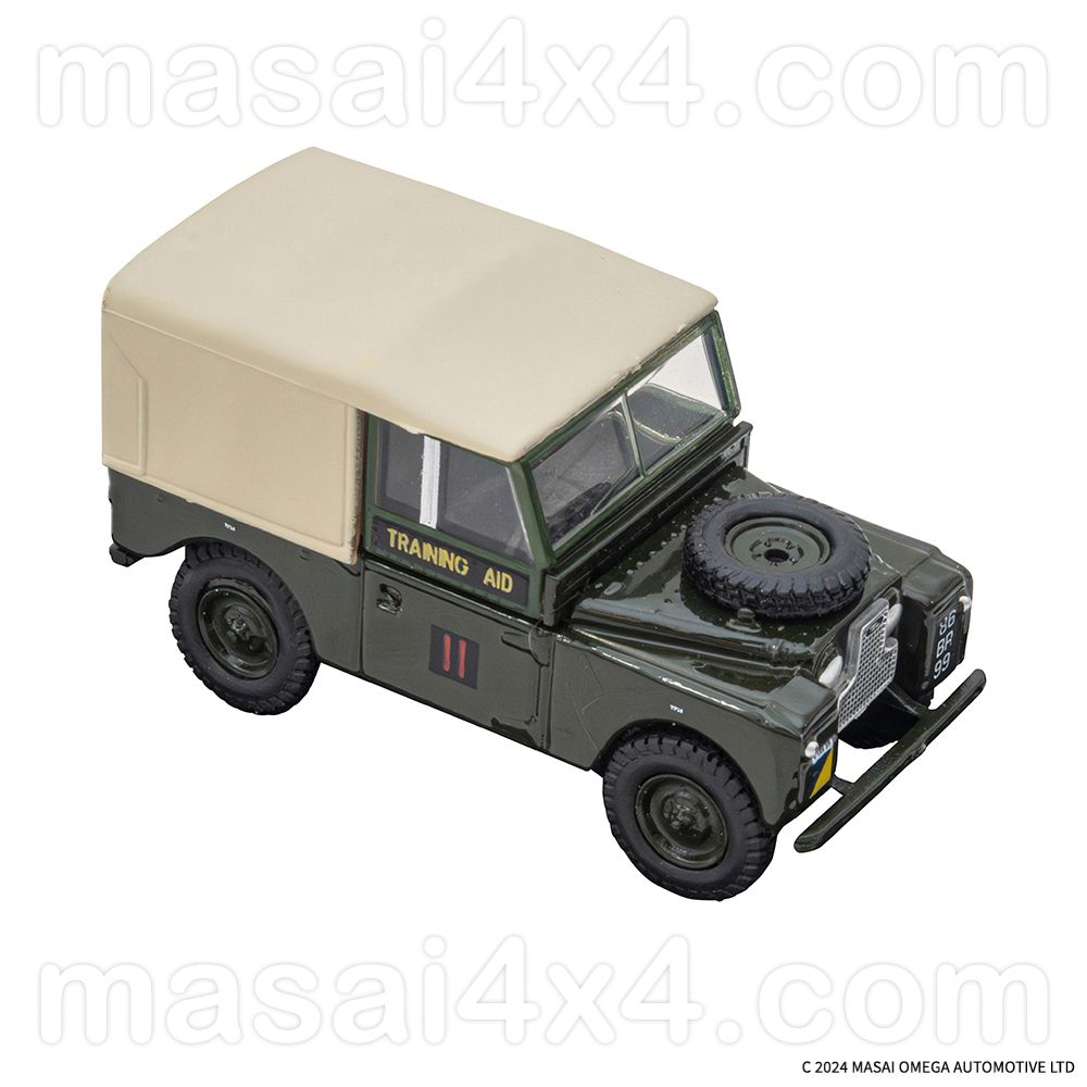 Series 1 88 Canvas 6th Training Regiment RCT / Military Dark Green Diecast 1:76 Scale Model