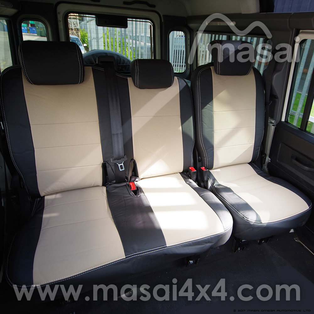 Middle Row Seat Covers for Land Rover Defender Puma/TDCi (2007-2016) DELUXE - PAIR Middle Row Seat Covers for Land Rover Defender Puma/TDCi (2007-2016) DELUXE - PAIR