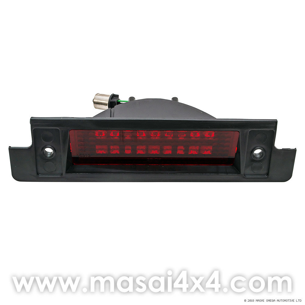Rear High level Rear Brake Light LED Lamp Assembly for Defender 90/110 - Red/Clear