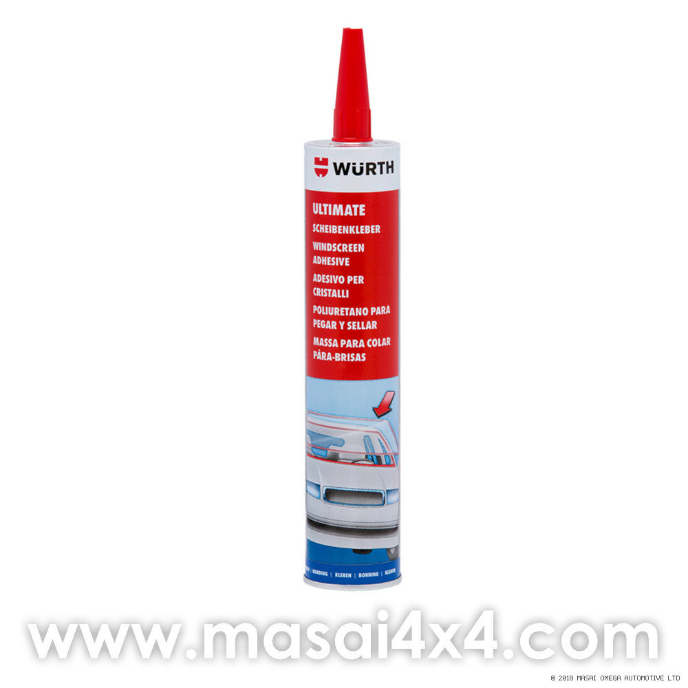 Window Adhesive Ultimate Silicone Tube - Würth (For Panoramic Windows)