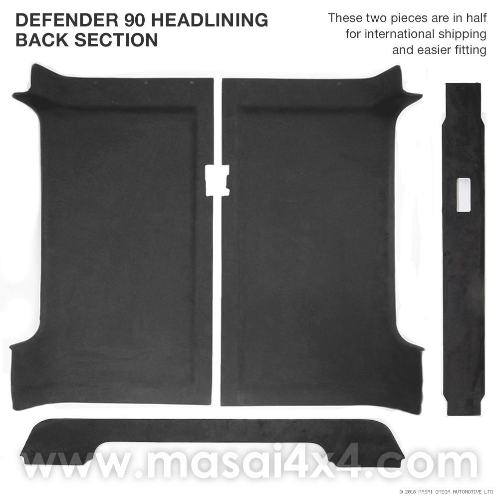 Roof Lining / Headlining Kit for Defender 90 (10 Colours available)