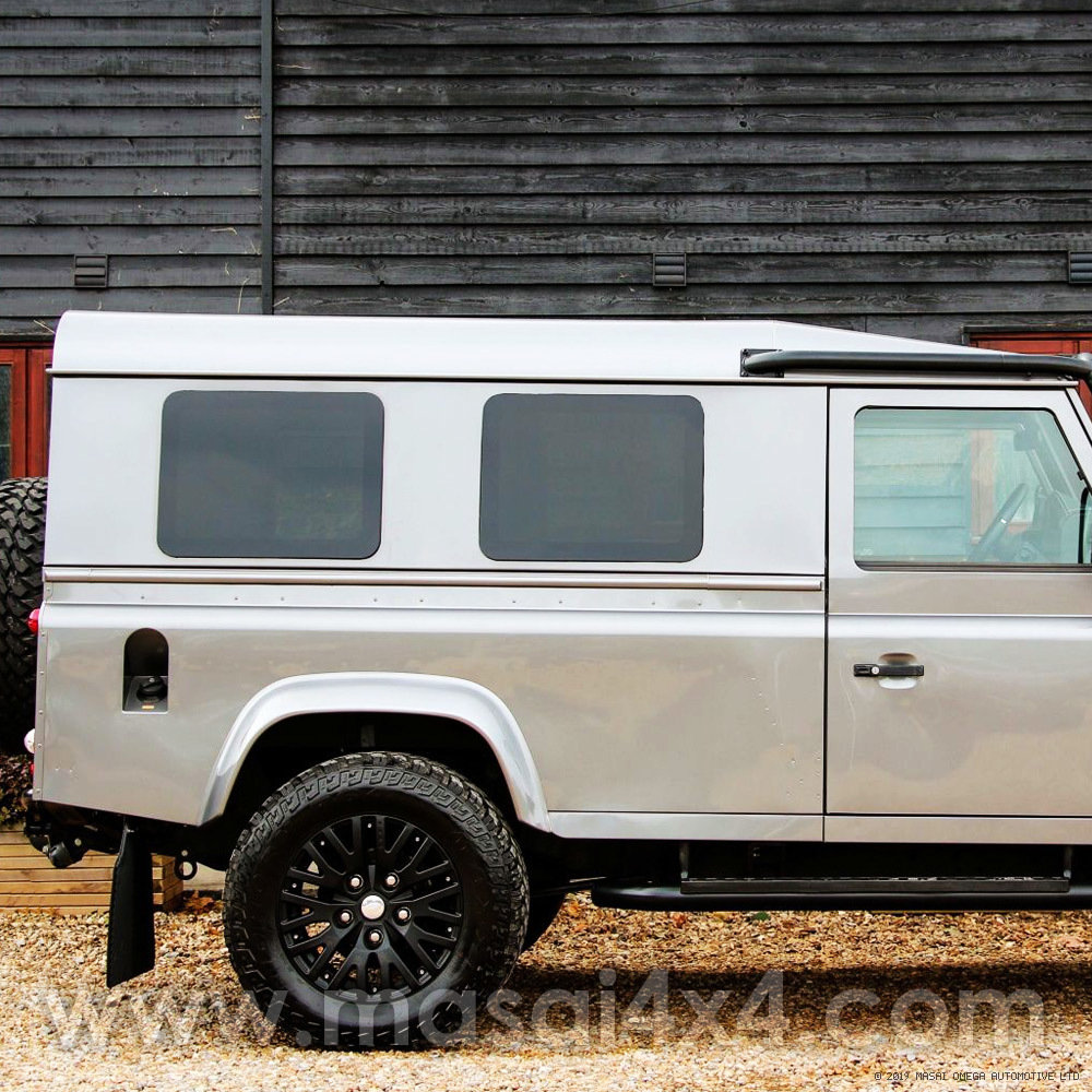 Blind Spot Side Windows (Fixed) for Land Rover Defender 90 / 110 Hard Top / Panel Van - PAIR