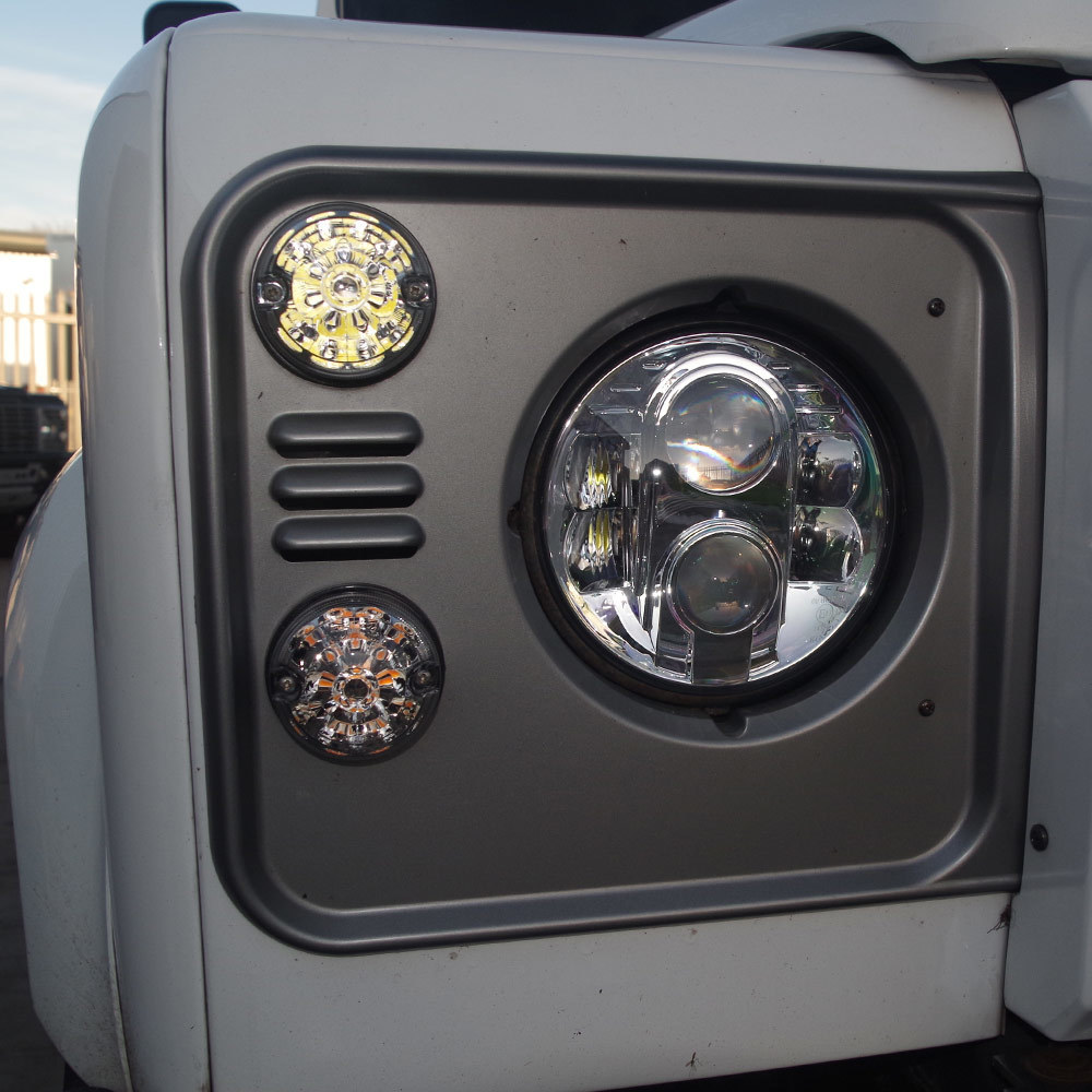 format elev Socialist LED Lynx Eye 7 Inch Headlights/Headlamps (Dot & E Marked) – Masai Land  Rover Defender Upgrades, Accessories and Parts – Masai is a specialist  manufacturer of Land Rover Defender upgrades, enhancement accessories