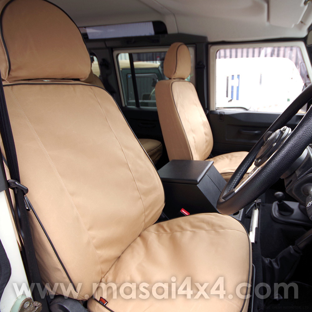 Canvas Seat Covers for Land Rover Defender PUMA / TDCi (2007-2016) Canvas Seat Covers for Land Rover Defender PUMA / TDCi (2007-2016)