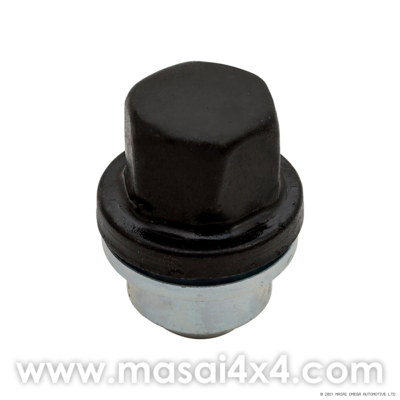 Wheel Nut for Alloy Wheels - Satin Black - Defender