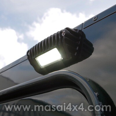 9 Watt 4.8" Rectangular Single Bar LED - 1100 Lumens - RIGID Work Light (1" x 2" Light)