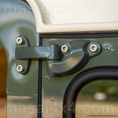 Rear Door Bolt Kit for Defender Safari Door (Pre 2002) - Stainless Steel