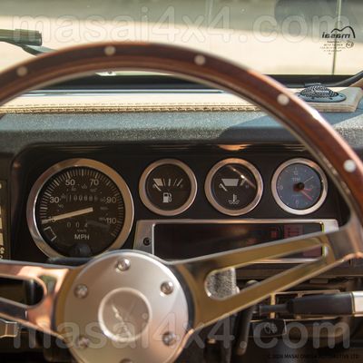 Billet Aluminium Clock Surrounds & Warning Light Panel Kit (TD5 & Pre TD5)
