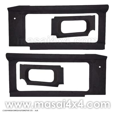 Internal Window Trims Kit for Land Rover Defender 90/110 - 200TDI, 300TDI & TD5 - Masai Covered
