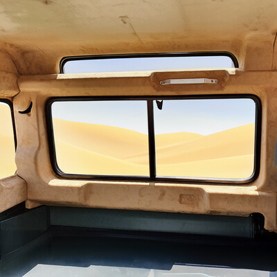 Internal Window Trims Kit for Land Rover Defender 90/110 - PUMA (07' - 16') - Masai Covered