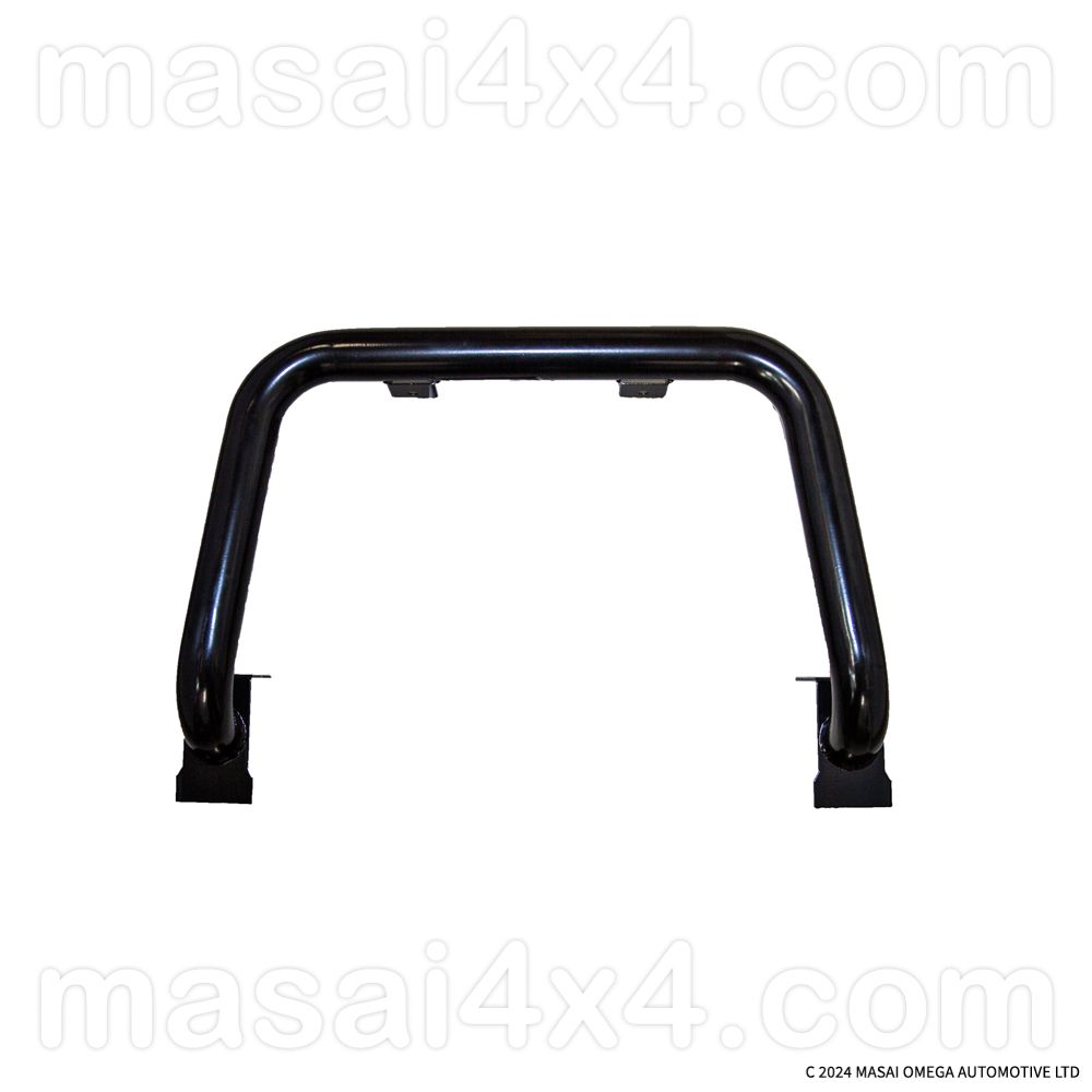 Nudge Bar / A Bar Aircon Defenders Black Powder Coated - off-roading for Land Rover Defenders