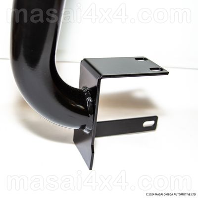 Nudge Bar / A Bar Aircon Defenders Black Powder Coated - off-roading for Land Rover Defenders