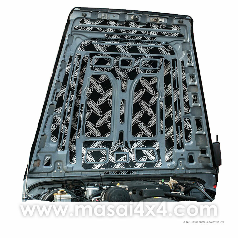 Dynamat Xtreme Sound Deadening Kit - Bonnet for 90/110 Defender Puma Models (Post 2007)