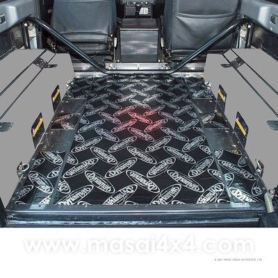 Dynamat Xtreme Sound Deadening Kit - Rear Floor for Defender 90 Models (Pre 2007) Dynamat Xtreme Sound Deadening Kit - Rear Floor for Defender 90 Models (Pre 2007)