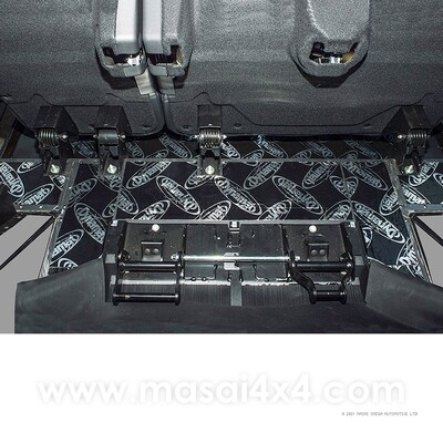 Dynamat Xtreme Sound Deadening Kit - Rear Floor for Defender 110 Puma Models (Post 2007) Dynamat Xtreme Sound Deadening Kit - Rear Floor for Defender 110 Puma Models (Post 2007)