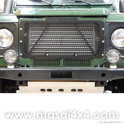 Front Upper Grille for Defender (Non-Aircon) - Stainless Steel