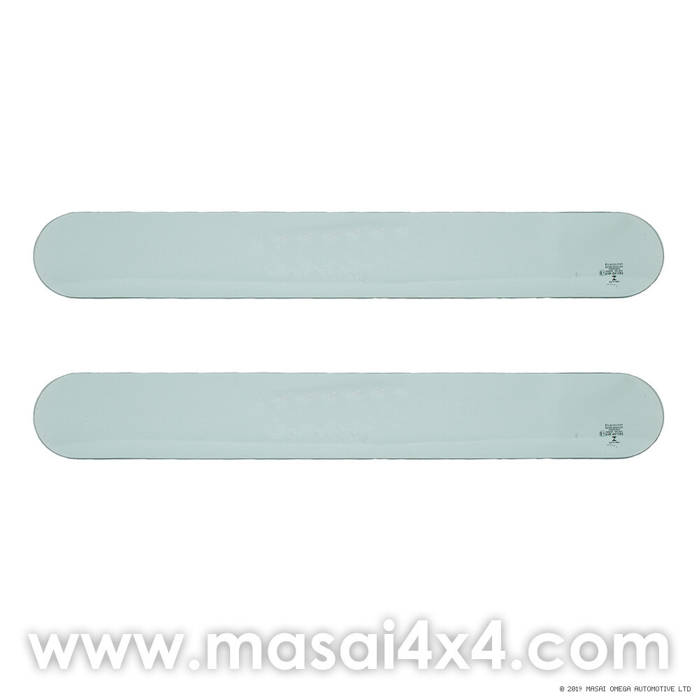 Alpine Window Glass for Defender 90/110 (4mm) - OEM - PAIR Alpine Window Glass for Defender 90/110 (4mm) - OEM - PAIR
