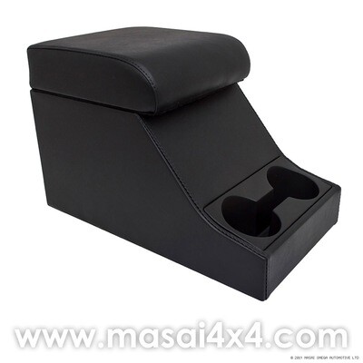 Chubby Box for Land Rover Defender with 2 Cup Holders (large chunky lid) Chubby Box for Land Rover Defender with 2 Cup Holders (large chunky lid)