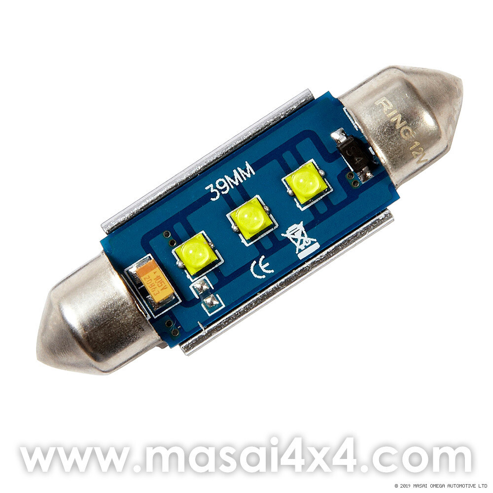LED Bulb for Interior Lamp on Defender - 200 Lumens 12V / 2W