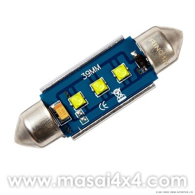 LED Bulb for Interior Lamp on Defender - 200 Lumens 12V / 2W