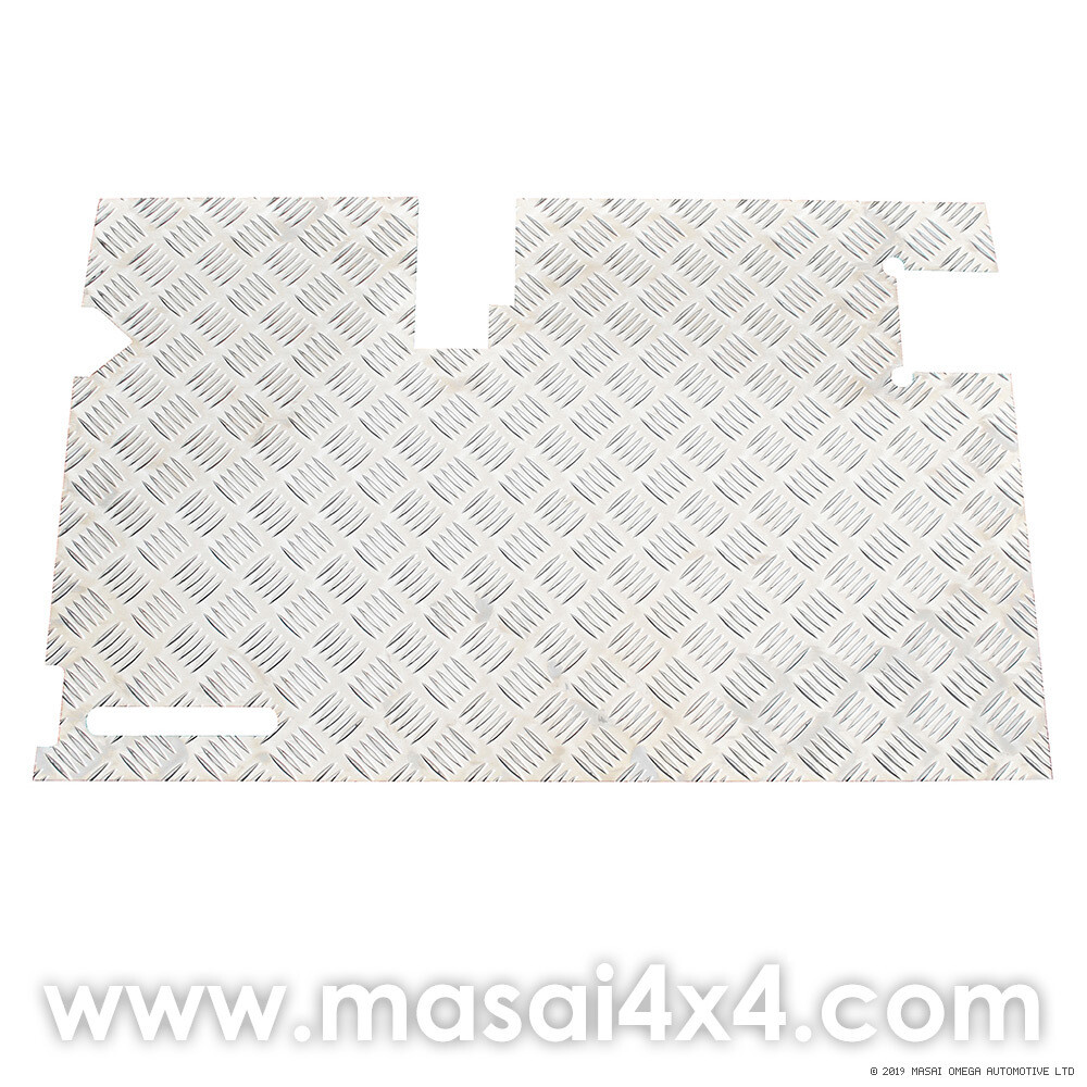 Rear Door Chequer Plate for Defender 90/110 with Wiper, Rear Door Type?: Pre 2002 (Early Type)