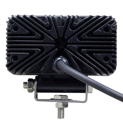 18 Watts 4.5" Rectangular Work Light, Flood Beam, 6 LEDs