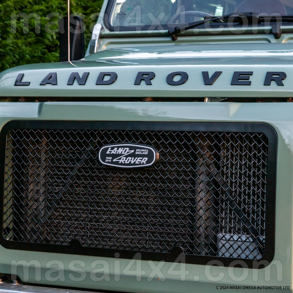 Land Rover Defender Window Mesh Front Upper Mesh Grille for Defender (With Aircon Only) – Stainless ...
