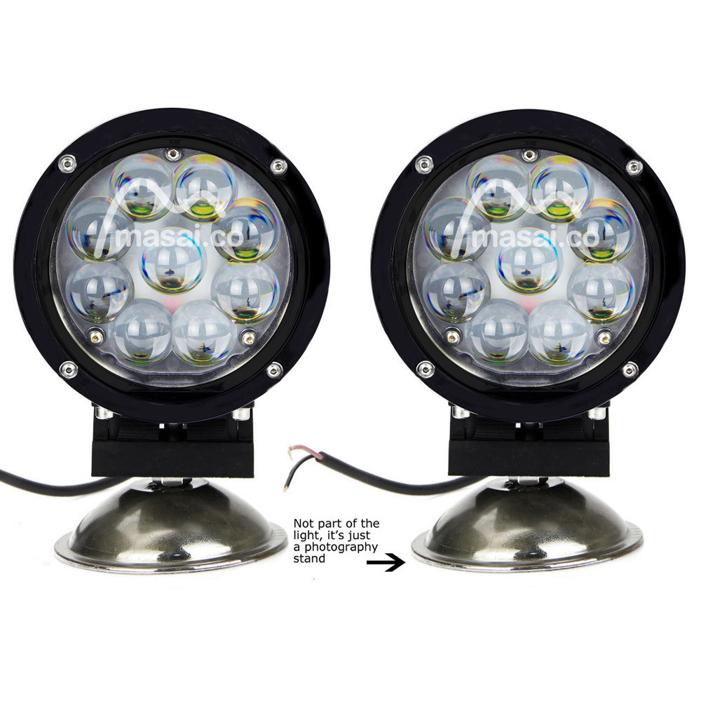 Pair of 3825 Lumens 45 Watts 5.5" CREE LED Driving Lights - Spot Beam