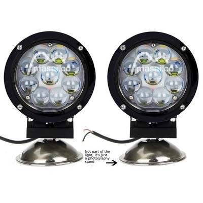 Pair of 3825 Lumens 45 Watts 5.5 Pair of 3825 Lumens 45 Watts 5.5" CREE LED Driving Lights - Spot Beam