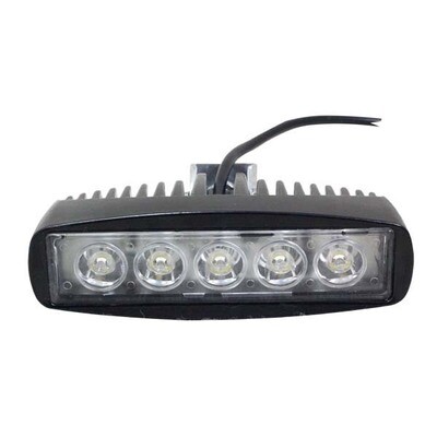 15 Watts 5.7" Light Bar, 5 Epistar LEDs