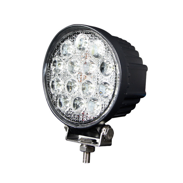 42 Watts 4.5 42 Watts 4.5" Round Work Light 14 Epistar LEDs - Spot Beam