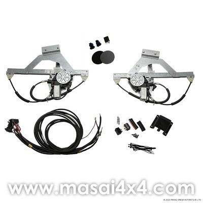 Electric Windows Conversion Kit for Defender 110/130 for 2nd Row Doors Electric Windows Conversion Kit for Defender 110/130 for 2nd Row Doors